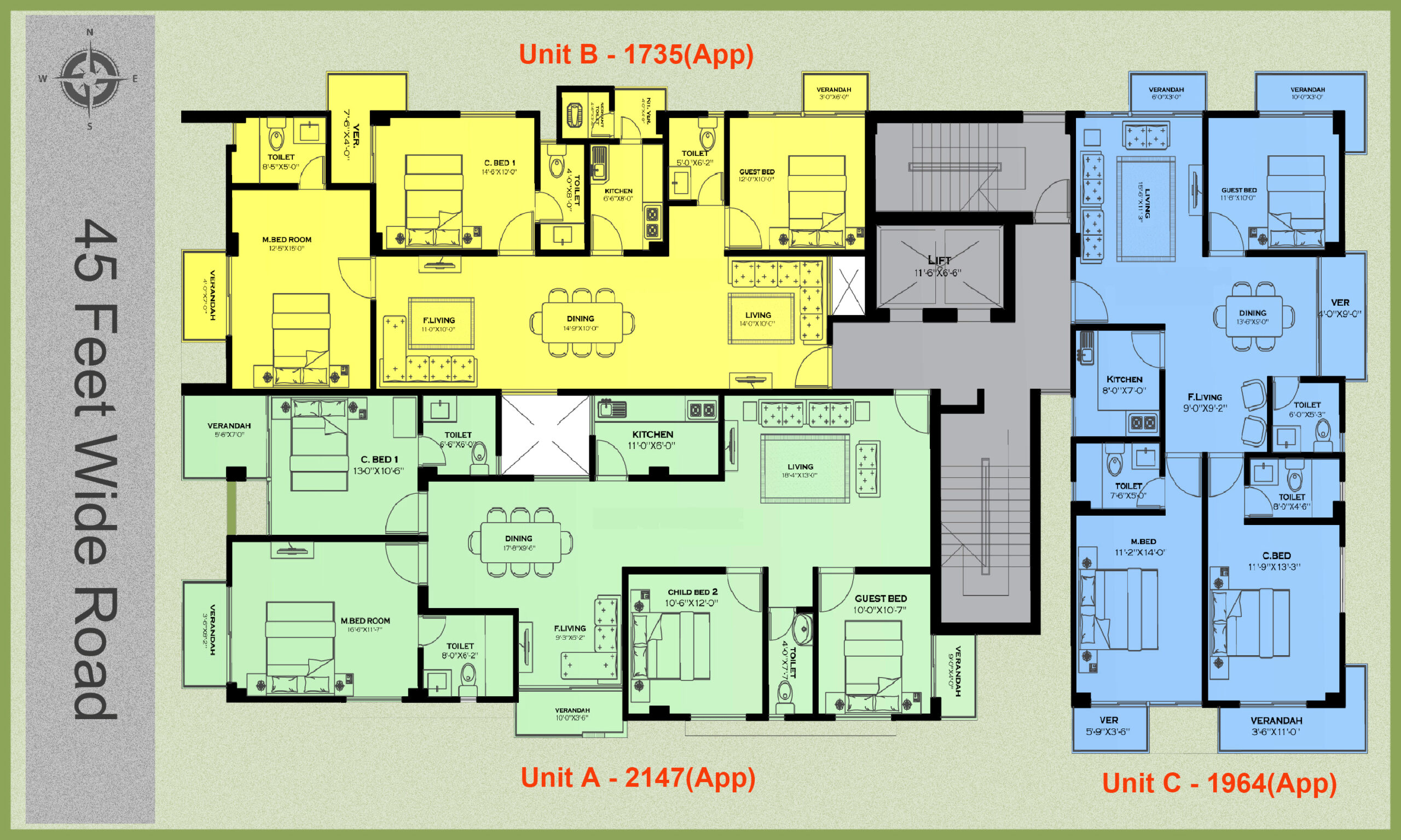 Total Floor Plan